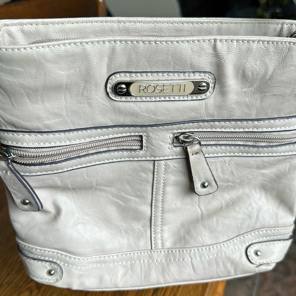 Tan crossbody bag slightly used